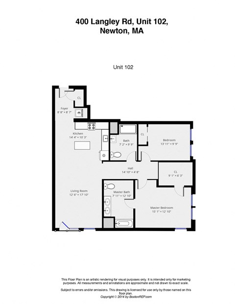 392-396, 400, 404 Langley Road Studio-3 Beds Apartment for Rent - Photo Gallery 21